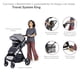 thumbnail image 5 of Carriola D Bebe Travel System King Con Autoasiento 1a Etapa Gris, 5 of 7