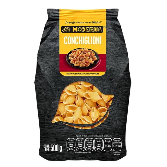 Sopa de pasta La Moderna Conchiglioni 500 g