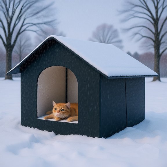 Casa portátil para perros, refugio plegable, suave y aislado, impermeable, foil de aluminio, para gatos y perros peque?os, medianos, grandes, hogar, camping, viaje, metal, insulacion