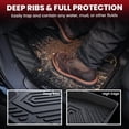 thumbnail image 3 of Tapetes para piso LASFIT Honda CR-V 2023-2026, juego completo de TPE, 3 of 9