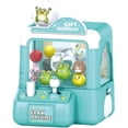thumbnail image 1 of Minimáquina de garras para niños | Juego arcade electrónico con temática de animales y peluches | Juguete educativo para niños y niñas de 3 a 8 años | Juego casero para desarrollar la motricidad f, 1 of 1