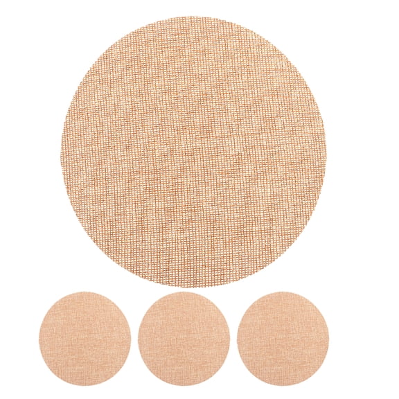 ColoMX 4 difusores de luz de techo redondos con protección ocular, cubiertas de pantalla de lámpara de luz suave, pantalla de repuesto para suministros de iluminación.