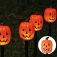 thumbnail image 1 of Luces de jardín fantasma brillantes - Set de decoración de Halloween alimentada por energía solar de 5, encendido/apagado automático, montaje de estaca en el suelo, 1 of 3
