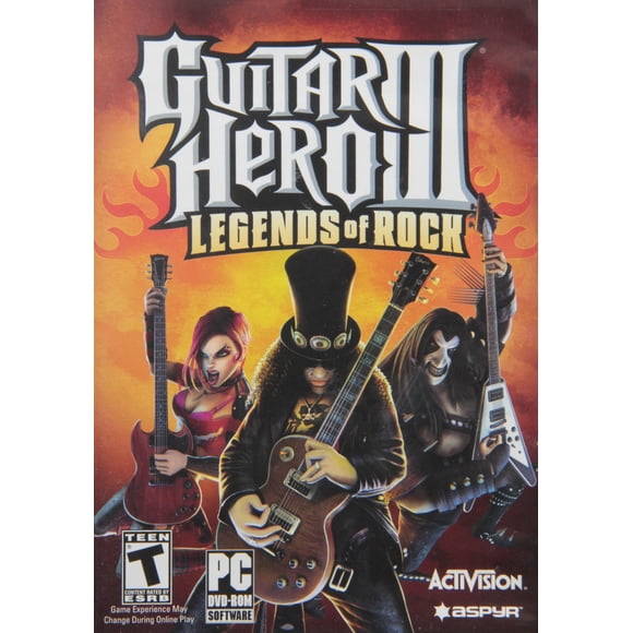 Juego para PC ACTIVISION Guitar Hero III Leyendas del Rock