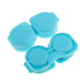 thumbnail image 4 of Paquete de estuches de contacto con tapa abatible Colcomx Caja de la lente de contacto Azul, 4 of 7