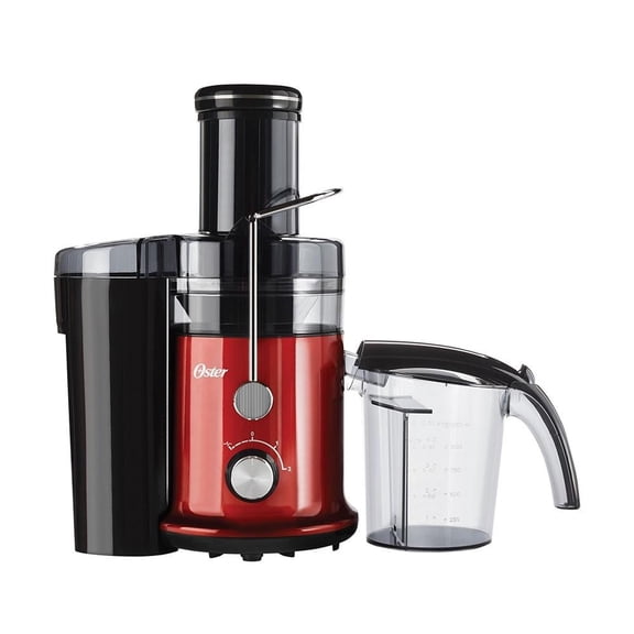 Extractor de Jugos Oster con Boca Ancha Rojo