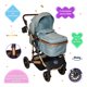 thumbnail image 2 of Carriola 6 En 1 | Base Mecedora | Autoasiento | Amalfi Ibaby verde, 2 of 10