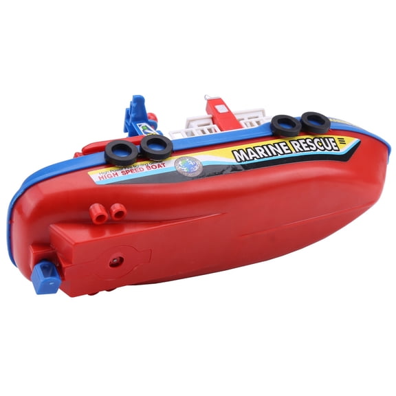 Barco De Bomberos De Juguete Para Niños, Rociador De Agua, Modelo De Barco Con Sonido