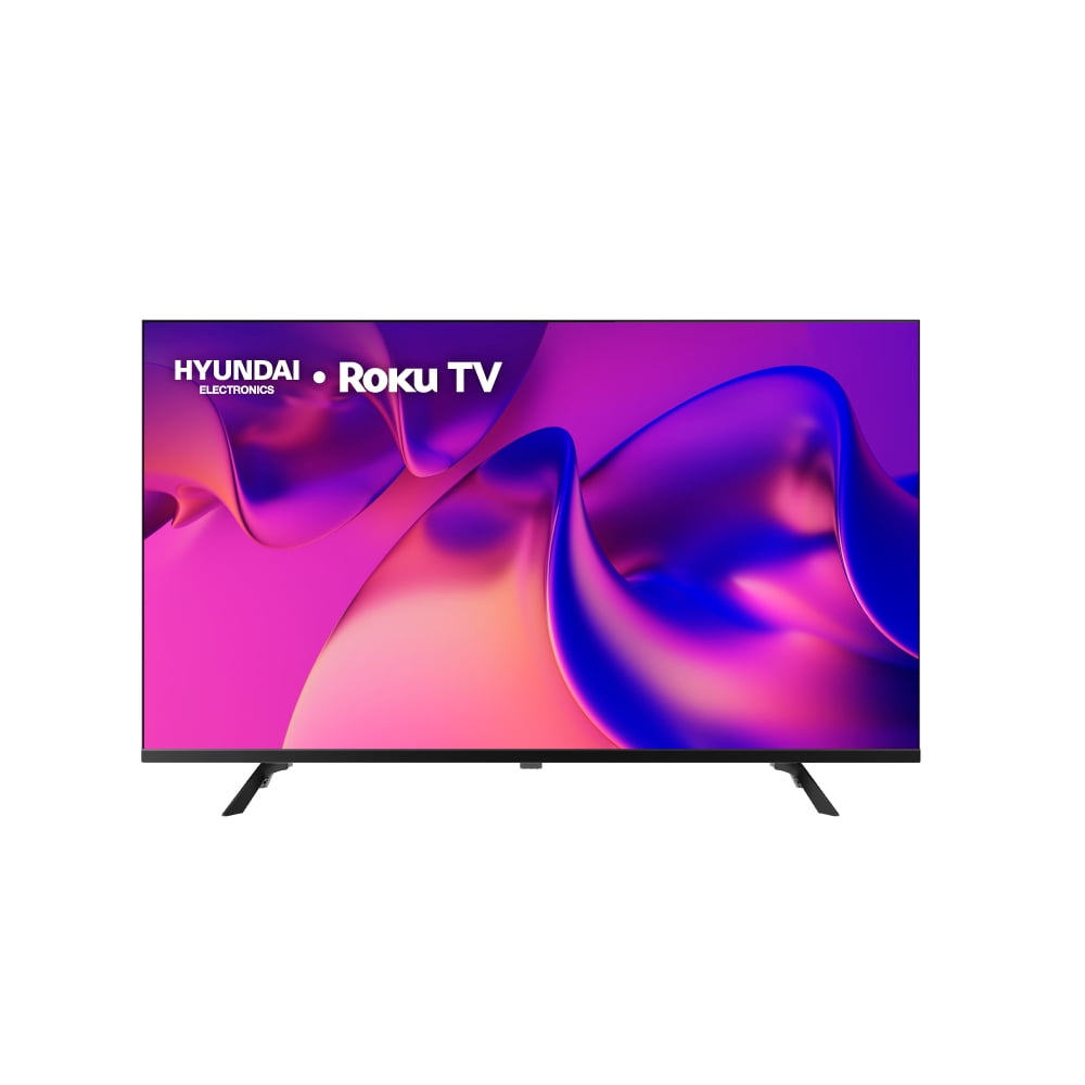 Hyundai HYLED4027RiM TV 40” Pulgadas LED Full HD Smart TV, Dolby Audio, WiFi Dual Band, Sistema Operativo Roku. Compatible con Alexa, Apple Air Play y Google Home, Diseño Border Less (2025)