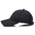 thumbnail image 5 of Gorra de béisbol para hombre y mujer, de satén, ajustable, para exteriores, caminatas y viajes., 5 of 5