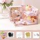 thumbnail image 1 of DIY Doll House Wooden Doll Houses Miniature Surprise Dollhouse Furniture Kit With LED Toys For Children Birthday Christmas Gift Gao Jinjia LED, 1 of 2