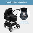 thumbnail image 5 of Mompush Wiz 2-in-1 Convertible Baby Stroller with Bassinet Mode - Foldable Infant Stroller to Explore More as a Family - Toddler Stroller with Reversible Stroller Seat, 5 of 5
