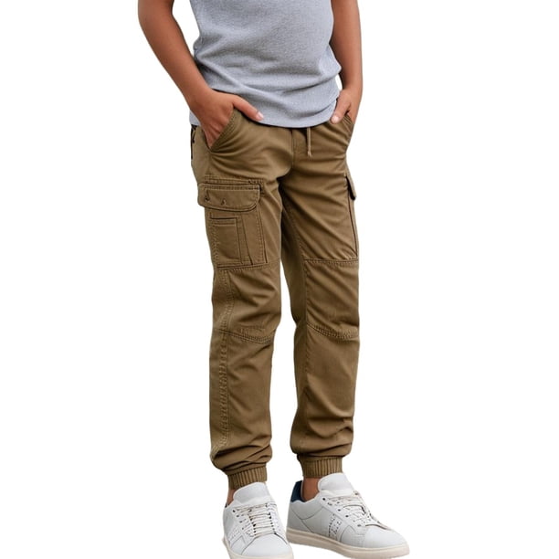 Pantalon Jogger tipo Cargo para NiÑo Marca NYD