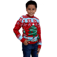 thumbnail image 1 of Sueter Ugly Arbol de Navidad REV  Sueter cuello redondo tejido, 1 of 2