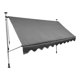 thumbnail image 1 of Toldo Marquesina Retráctil Maine Gris 3 x1 .5m de Manivela con Altura Ajustable, 1 of 7