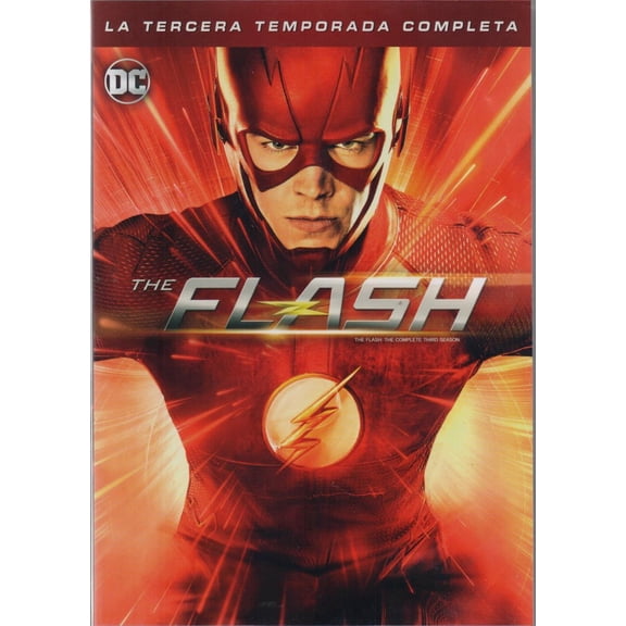 Flash Tercera Temporada 3 Tres Serie Dvd Warner Bros DVD