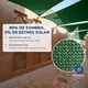 thumbnail image 3 of Malla Sombra Raschel 90% Bastilla Doble y Esquinas Reforzadas Verde MPQ 5x5, 3 of 5