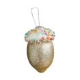 thumbnail image 2 of Adornos para árbol de Navidad, decoraciones navideñas, bricolaje, lindo y dulce adorno para árbol de Navidad. Bellota dorada, 2 of 9