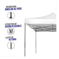 thumbnail image 2 of Toldo Plegable 2x2m Lona Impermeable Y Reforzado Oakland, 2 of 5