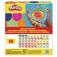 thumbnail image 4 of Set de Juego Hasbro Play-Doh 50 Botes de Colores del Arcoíris, 4 of 6