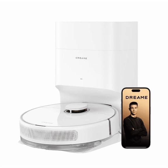 Dreame Kit de Aspiradora Robótica y Trapeador GoVac 200 con Vaciado Automático - Blanco