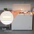 thumbnail image 4 of White Westinghouse  Congelador 9 pies  251 Litros  WWCCF89251LHWSD  Inverter  Control dual  Condensador interno  Canastilla  Puertas deslizables  Luz interior  Ruedas, 4 of 7