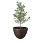 thumbnail image 1 of Atmos Homeware Macetas Decorativas para Interior y Exterior |  1 Maceta Grande de Plástico con Capacidad para 45 Litros | Modelo Kun color Chocolate 1 Piezas., 1 of 6