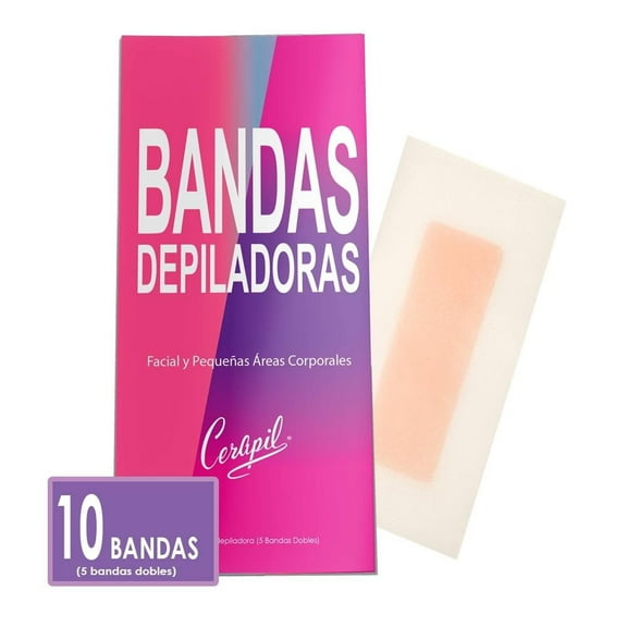 Bandas depiladoras Cerapil 10 bandas