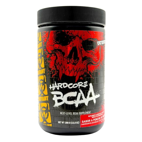BCAA Hardcore 30 Servicios Ponche de Frutas Mutant