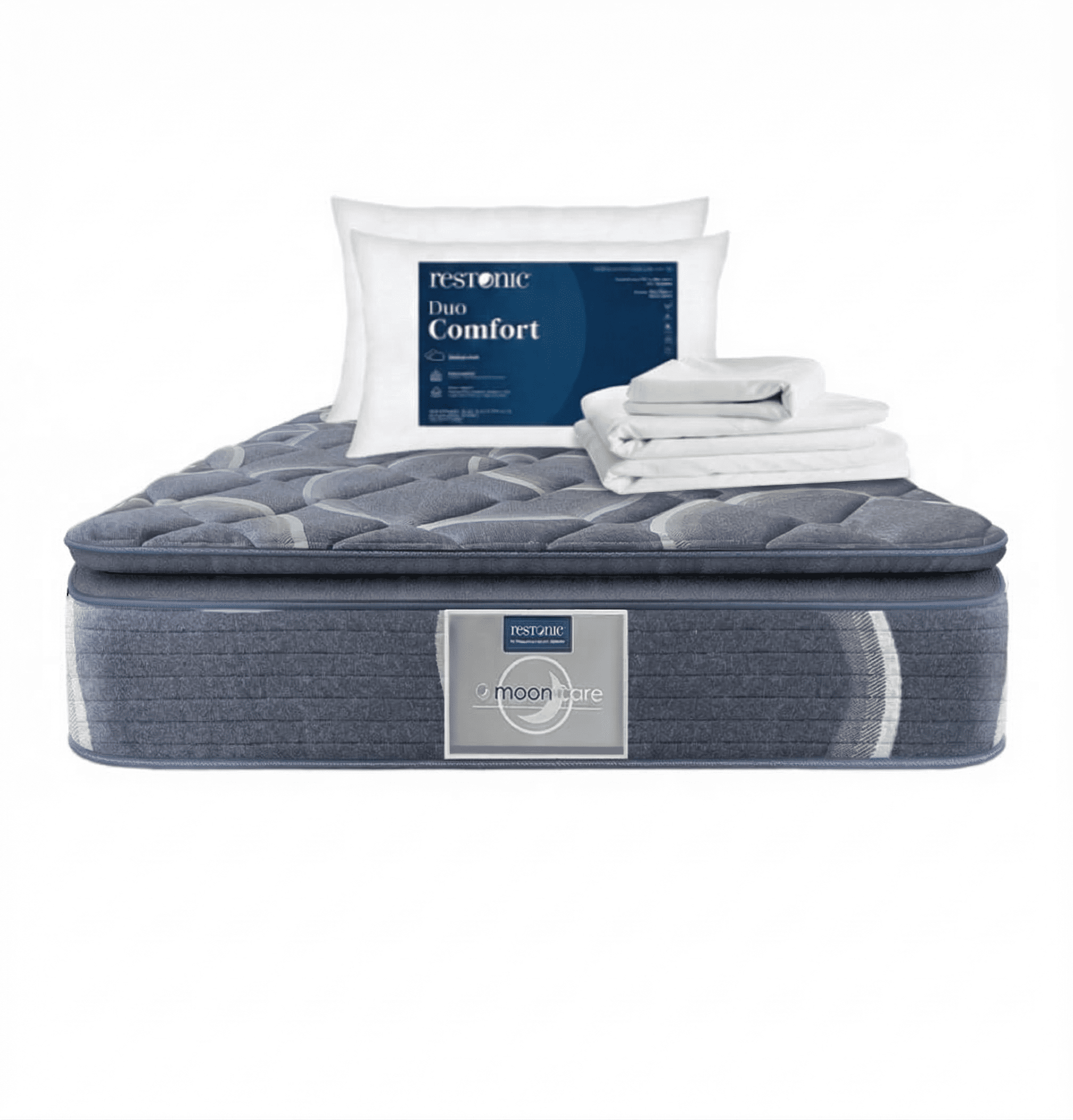 Colchón Matrimonial Ortopédico + 2 Almohadas Standar + Juego de Sabanas
