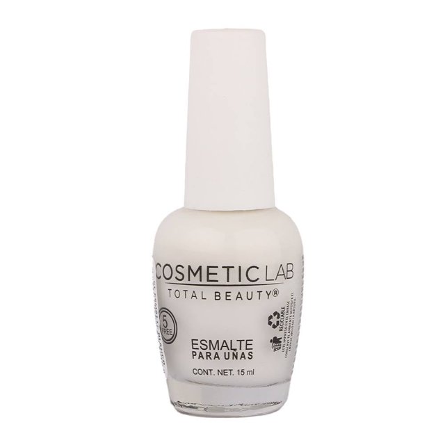 Esmalte para uñas Cosmetic Lab Total Beauty blanco 15 ml