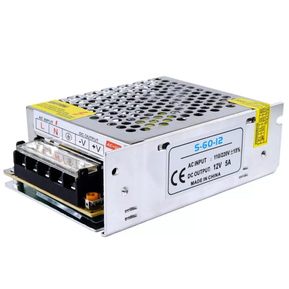 Fuente Computada De Alimentación BLOOSOM 12V 5A 60w 110/220vca