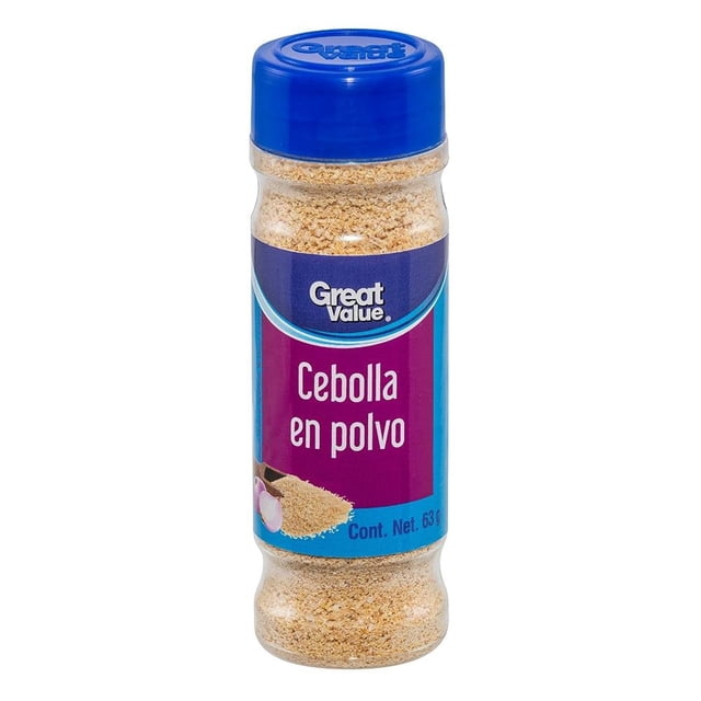 Cebolla en polvo Great Value 63 g