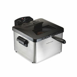 Freidora Hamilton Beach 3 Cestas 2.8 Litros Acero Inoxidable