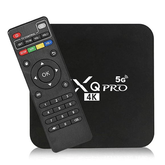 Decodificador MXpro4K HD con doble frecuencia, red wifi 5G, reproductor Android, TV BOX