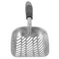 thumbnail image 2 of Aluminum Alloy Cat Litter Durable for Pet Use Silver 1pc, 2 of 5