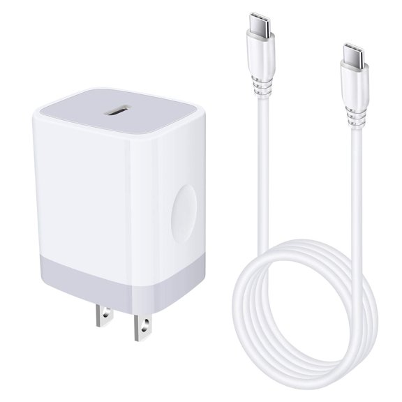 Cargador de pared USB C Pukiou 20W para Samsung Galaxy S25/S24 FE