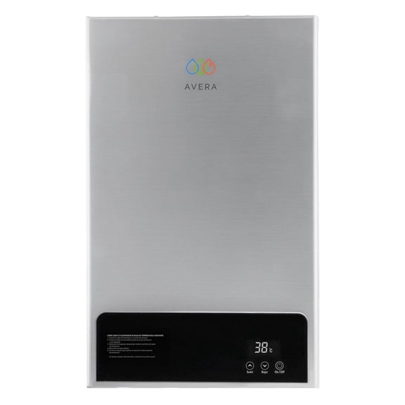 Calentador de agua instantáneo modulante para gas LP de 10 Litros, 2 Servicio, Boiler de paso AVERA, CM10