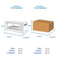 thumbnail image 4 of Horno Eléctrico Tecnología de Convección Black & Decker 30 LT Extra Amplio, 4 of 5