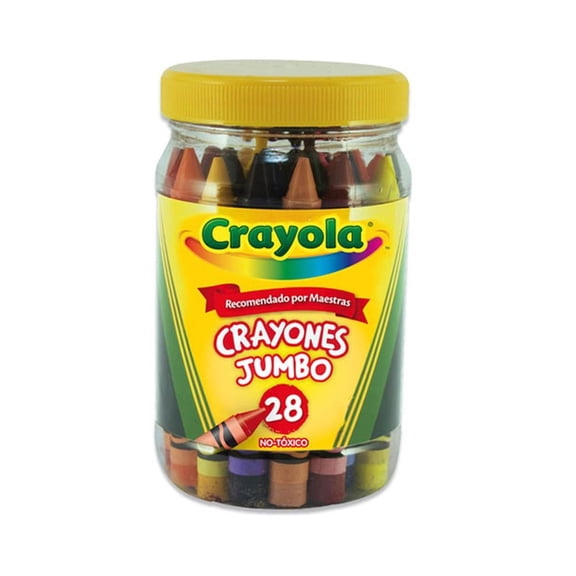 Crayones Crayola Jumbo varios colores 28 Piezas