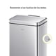 thumbnail image 4 of Set 2 Botes de basura para cocina baño oficina Acero Inoxidable 30L y 6L con tapa EKO Madison, 4 of 11