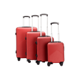 thumbnail image 1 of Travel Elite - Set 4 Maletas Rígidas de Viaje, G (25 kg), M (20 kg), C (10 kg), Carry On (8kg) rojo, 1 of 11