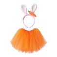 thumbnail image 3 of Disfraz de conejito de Pascua para niñas, disfraz de conejito de Pascua para niñas, disfraz de conejo de Pascua, accesorios para disfraces de Cosplay, integración perfecta, 3 of 7