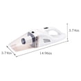 thumbnail image 3 of Aspiradora portátil de mano | 120 W de alta potencia para coche y hogar | Recargable por USB e inalámbrica | Ligera para limpieza rápida y detallada del coche, 3 of 6