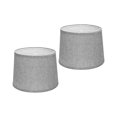 thumbnail image 2 of 2 piezas de pantalla de lámpara de mesa, lámpara de pared sencilla, pantalla de lámpara, lámpara de escritorio, pantalla de lámpara Gris, 2 of 9