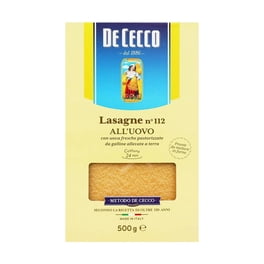 Lasagne De Cecco N°112 al huevo 500 g