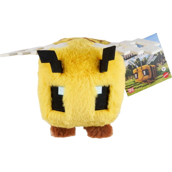 Peluche Mattel Minecraft Bee de 20 cm inspirado en la película de Minecraft