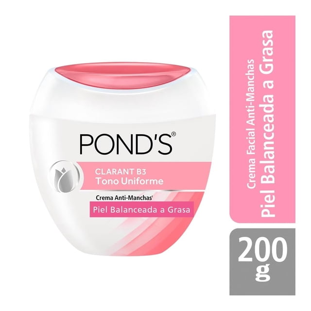 Crema facial Pond´s Clarant B3 anti-manchas piel balanceada a grasa 200 g
