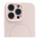 thumbnail image 5 of Funda Icon Case Silicon para iPhone 16 Pro Max, Carcasa, Protector, Uso Rudo, Antigolpes, Resistente, Esquinas Reforzadas, Protección de Cámara - Rosa claro, 5 of 9