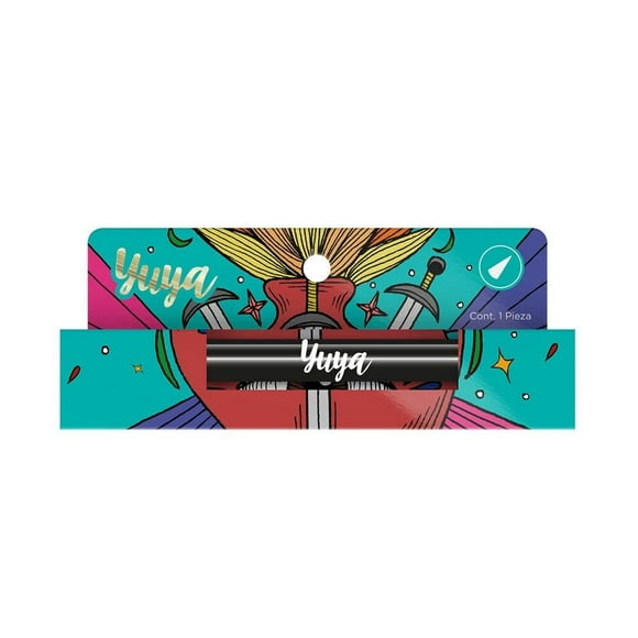 Delineador para ojos Yuya líquido cat eye 2 en 1, 2.8 g